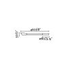 Бра белое Boken 3W LED 3000K - 3