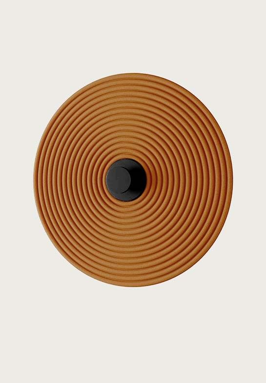 Бра Tico A1095-100 черный металл, терракотовый диск