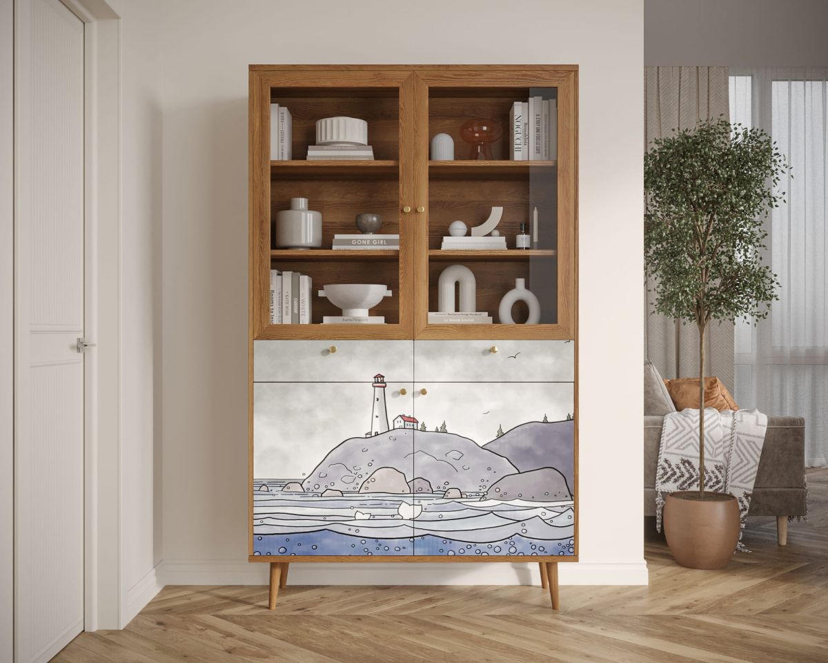 Буфет "Berber" принт 51 арт BB07-Print_51