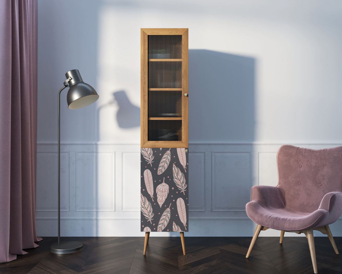 Буфет "Berber" узкий принт 40 арт BB39-Print_40