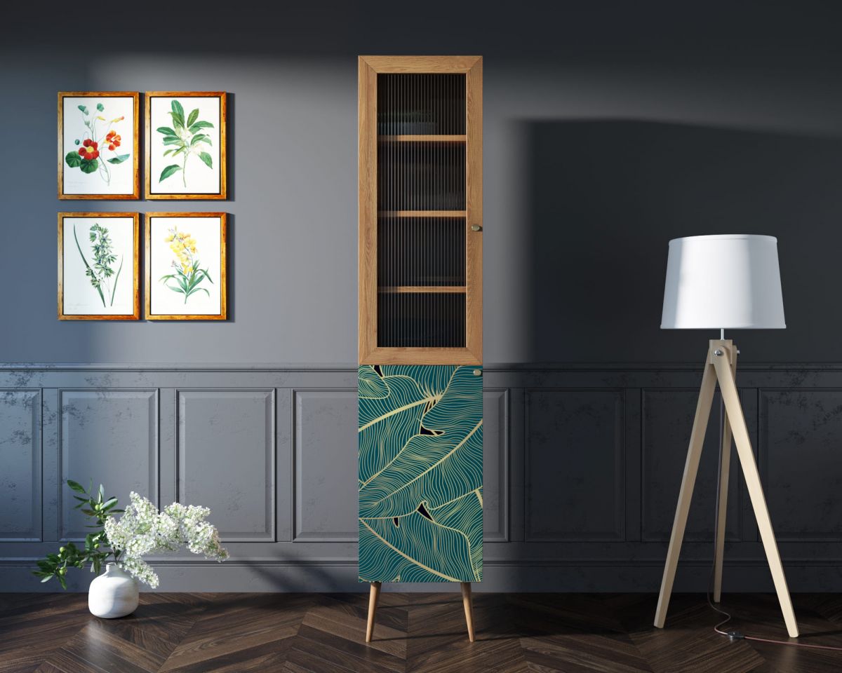 Буфет "Berber" узкий принт 41 арт BB39-Print_41