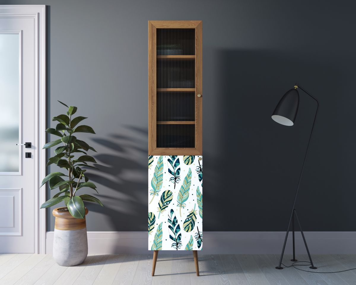 Буфет "Berber" узкий принт 44 арт BB39-Print_44