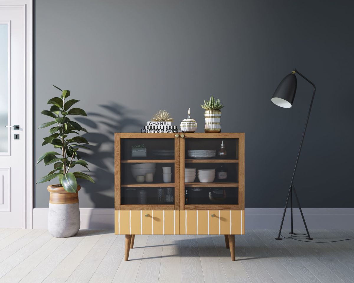 Буфет низкий "Berber" принт 43 арт BB47-Print_43