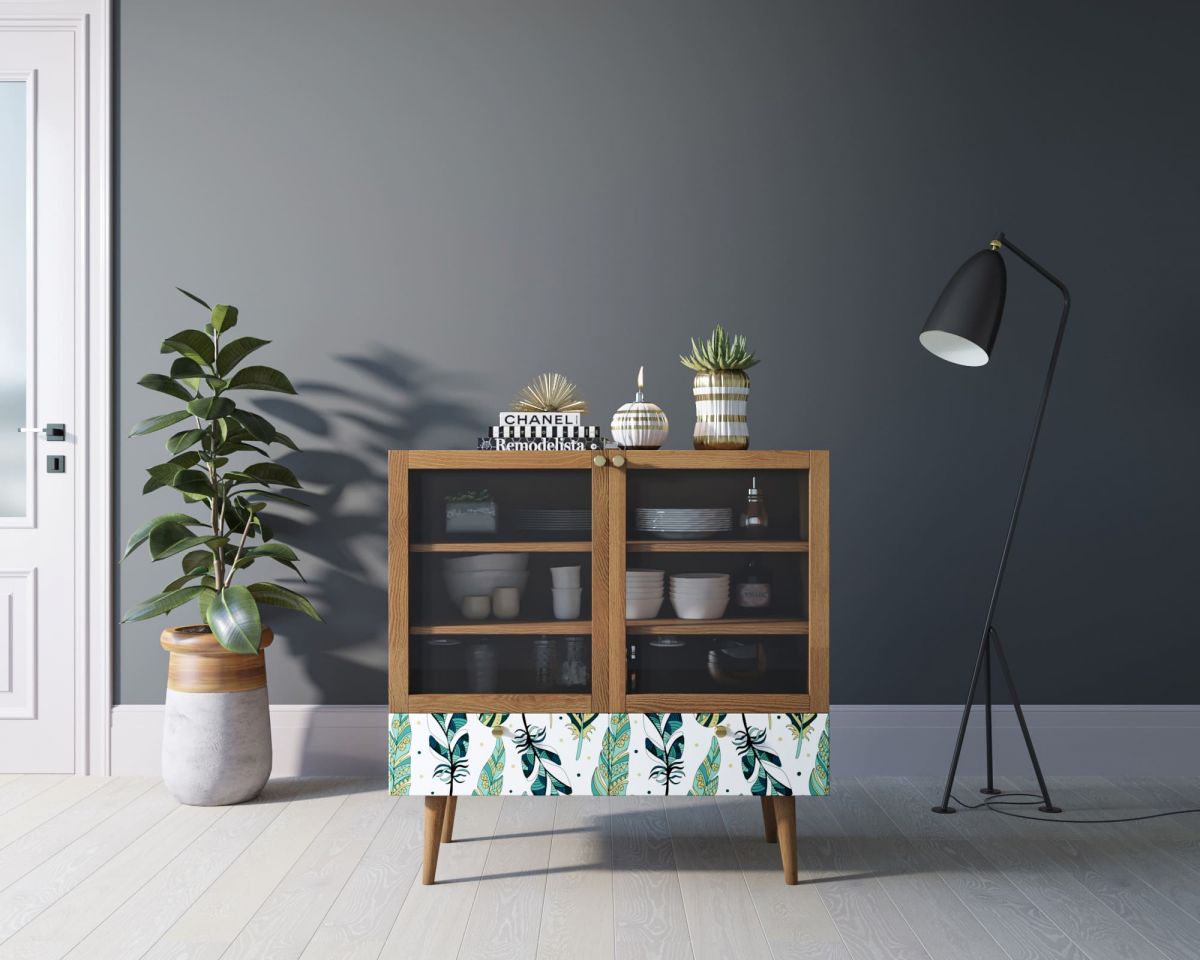 Буфет низкий "Berber" принт 44 арт BB47-Print_44