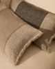 Чехол для подушки Lorin из льна зелёного цвета с бахромой 30 x 50 см - 3