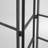 Черная металлическая перегородка Ondine 124,5 x 184 см - 4