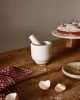 Cinderella Подставка для торта из белого мрамора - 5