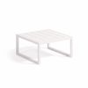 Comova Столик для улицы из белого алюминия 60 x 60 см - 2
