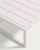 Comova Столик для улицы из белого алюминия 60 x 60 см - 4