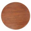 Cтол обеденный Secret De Maison CLIFF (mod. 4242PE-30 OAK-T-B) дерево гевея, МДФ, D 107 х 76 см, дуб - 3