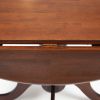 Cтол обеденный Secret De Maison CLIFF (mod. 4242PE-30 OAK-T-B) дерево гевея, МДФ, D 107 х 76 см, дуб - 5