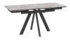 Cтол с керамическим покрытием JACK-110, Stone grey st cer, Черный, 110x70 - 2