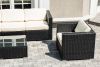 "Даллас" лаунж-зона из искусственного ротанга на 5 персон, цвет черный - 7