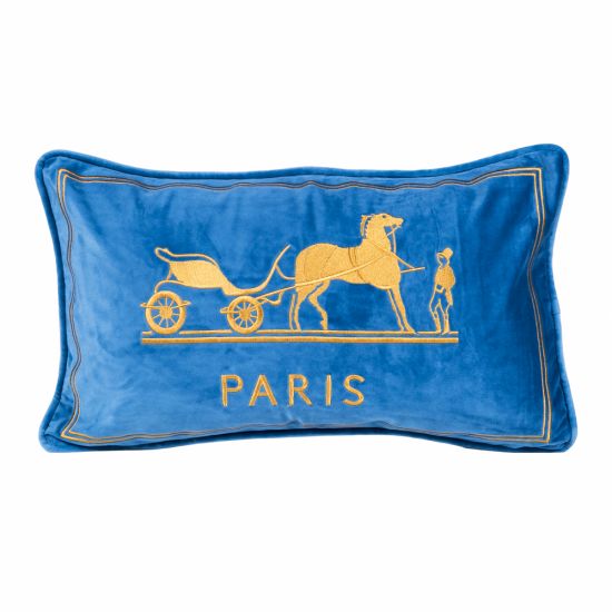 Декоративная подушка Old Paris Голубой