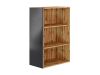 Фасад боковой Фьюжн для верхнего шкафа Anthracite 920x315x18 - 2