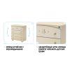 Детский комод Nuovita Sorriso (Bianco-Белый) - 4