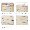 Детский комод Nuovita Sorriso (Bianco-Белый) - 8