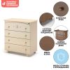 Детский комод Nuovita Sorriso (Noce scuro-Темный орех) - 6