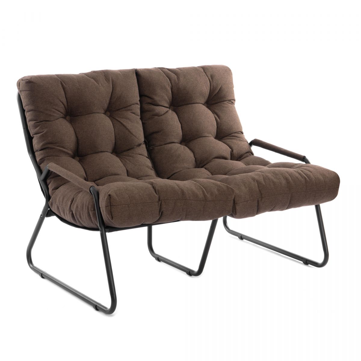 Диван Ergo-Эрго рогожка, коричневый, 3М7-147