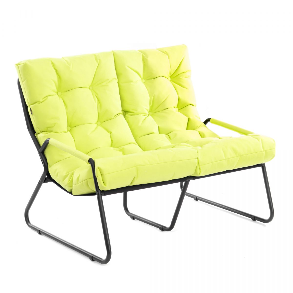 Диван Ergo-Эрго рогожка с водоотталкивающей пропиткой, Лайм