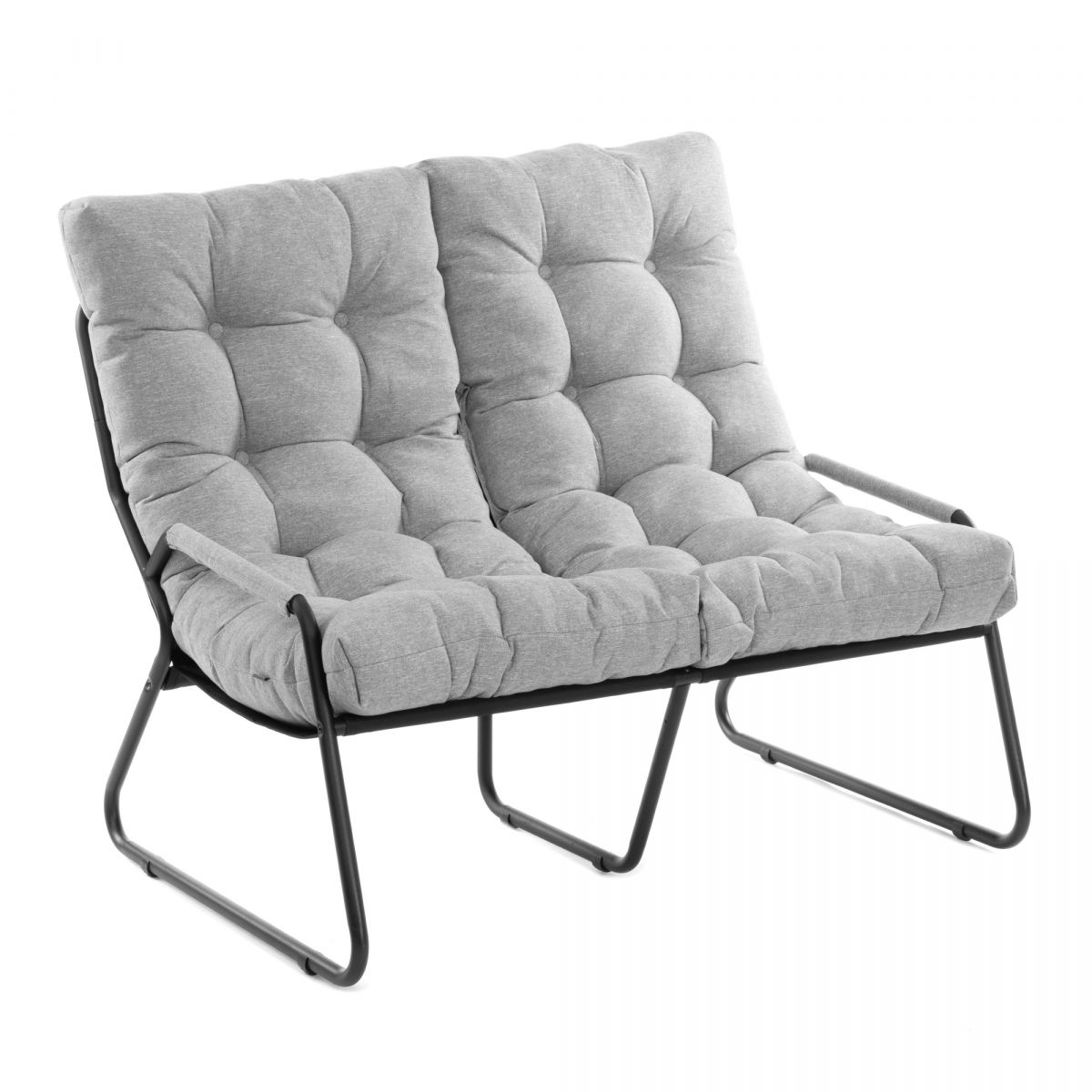 Диван Ergo-Эрго рогожка, серо-бежевый, 3M 16-2