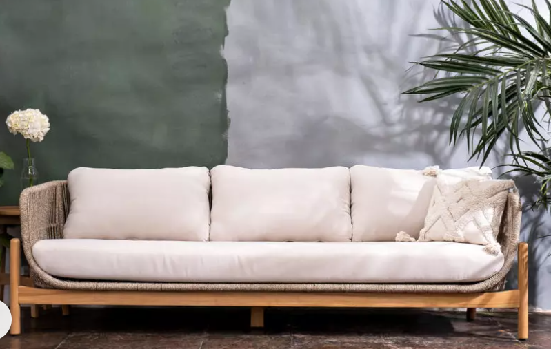 Диван из тика TALARA 3-х местный