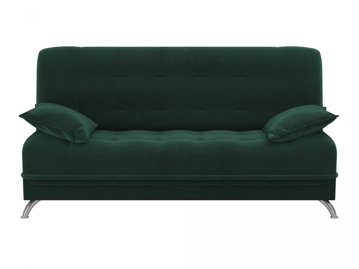 102741 Диван-книжка Анна | велюр | зеленый