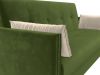 117859 Диван-книжка Лига-018 | микровельвет | зеленый, бежевый - 4