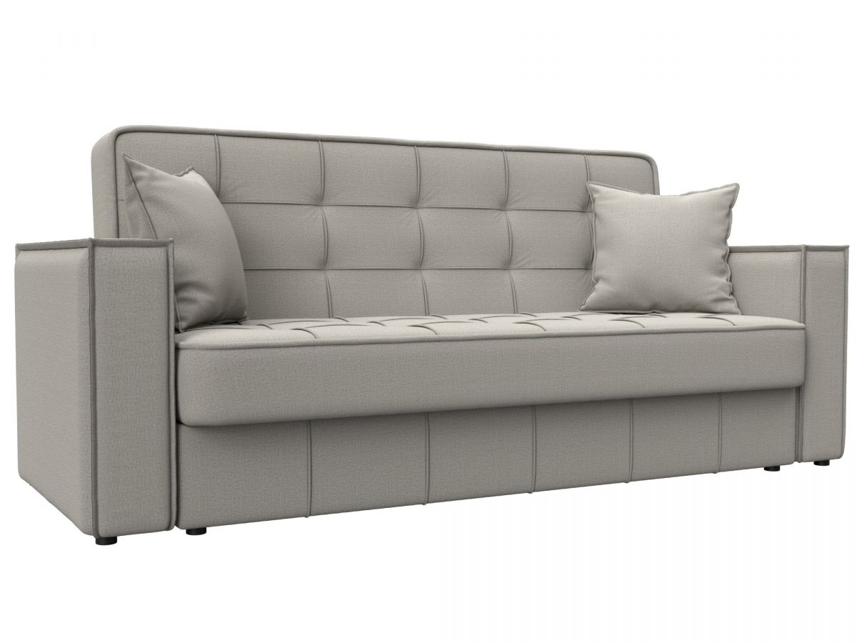 129830 Диван-книжка Лига-068 | рогожка | амур 02 бежевый