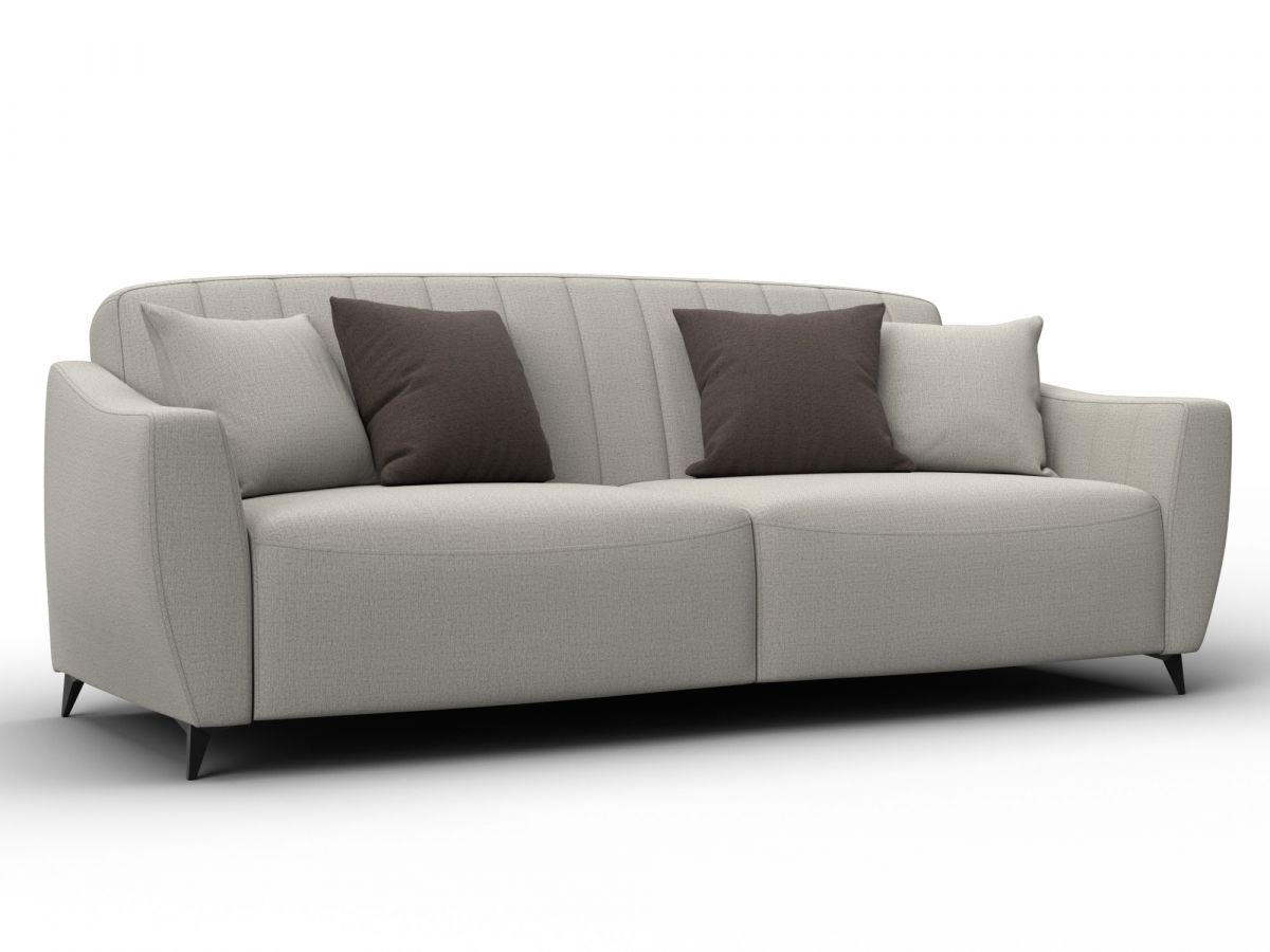 132562 Диван-книжка Лига-095 НПБ | рогожка | бежевый