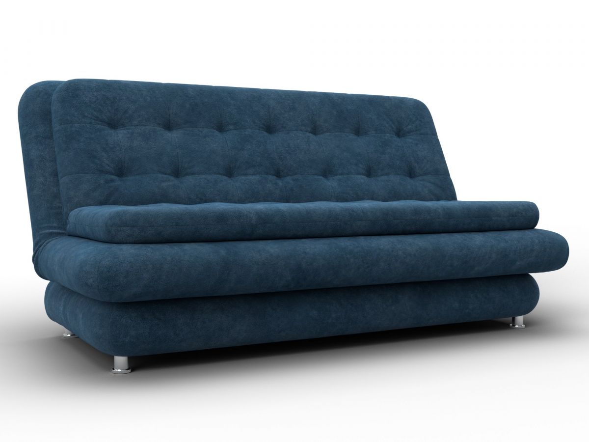 137630 Диван-книжка Лига-123 | велюр | brut 11 синий