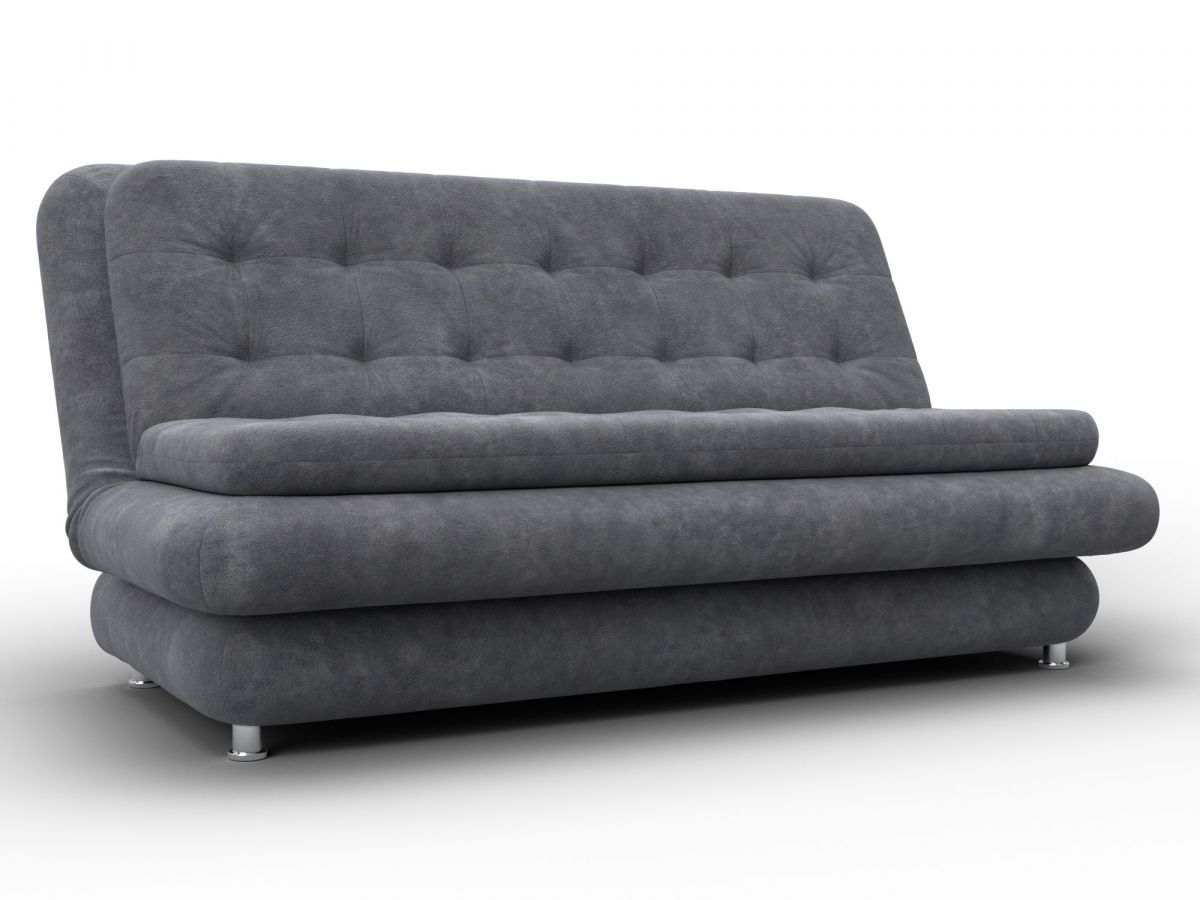 137628 Диван-книжка Лига-123 | велюр | brut 16 темно-серый