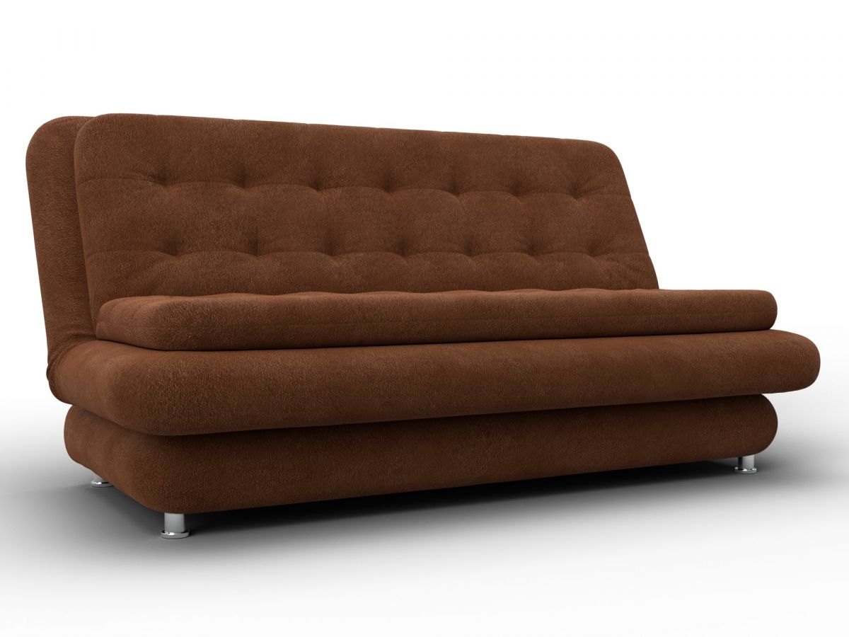 137623 Диван-книжка Лига-123 | велюр | laim 14 терракотовый