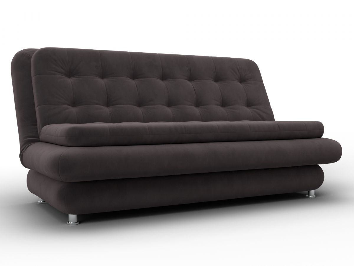 137619 Диван-книжка Лига-123 | велюр | seven 727 коричневый