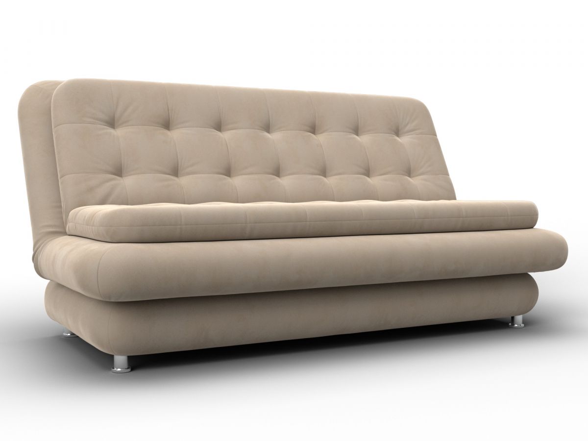 137615 Диван-книжка Лига-123 | велюр | seven 729 бежевый