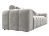 138299 Диван-книжка Лига-145 | велюр | brut 02 бежевый - 3