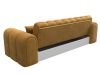 138300 Диван-книжка Лига-145 | велюр | brut 10 желтый - 5
