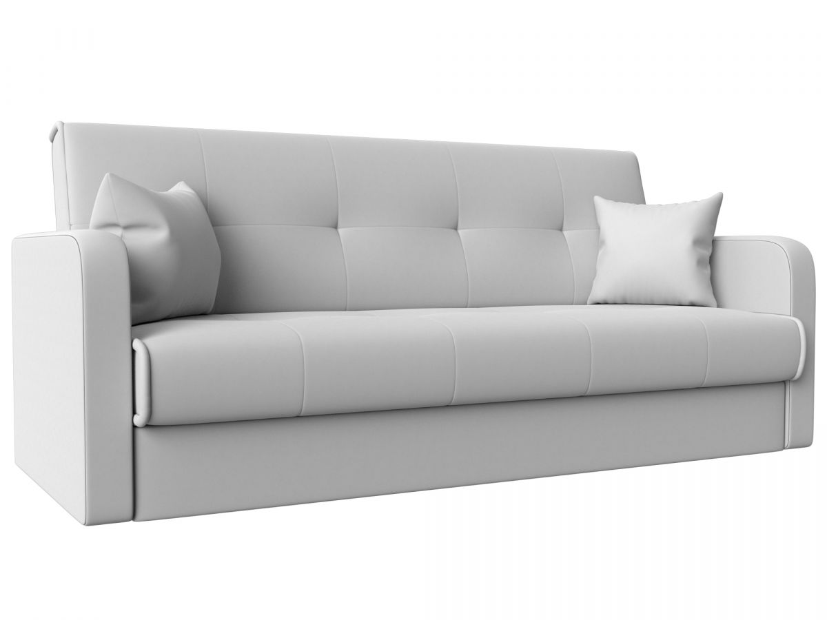 27941 Диван-книжка Надежда | экокожа | белый