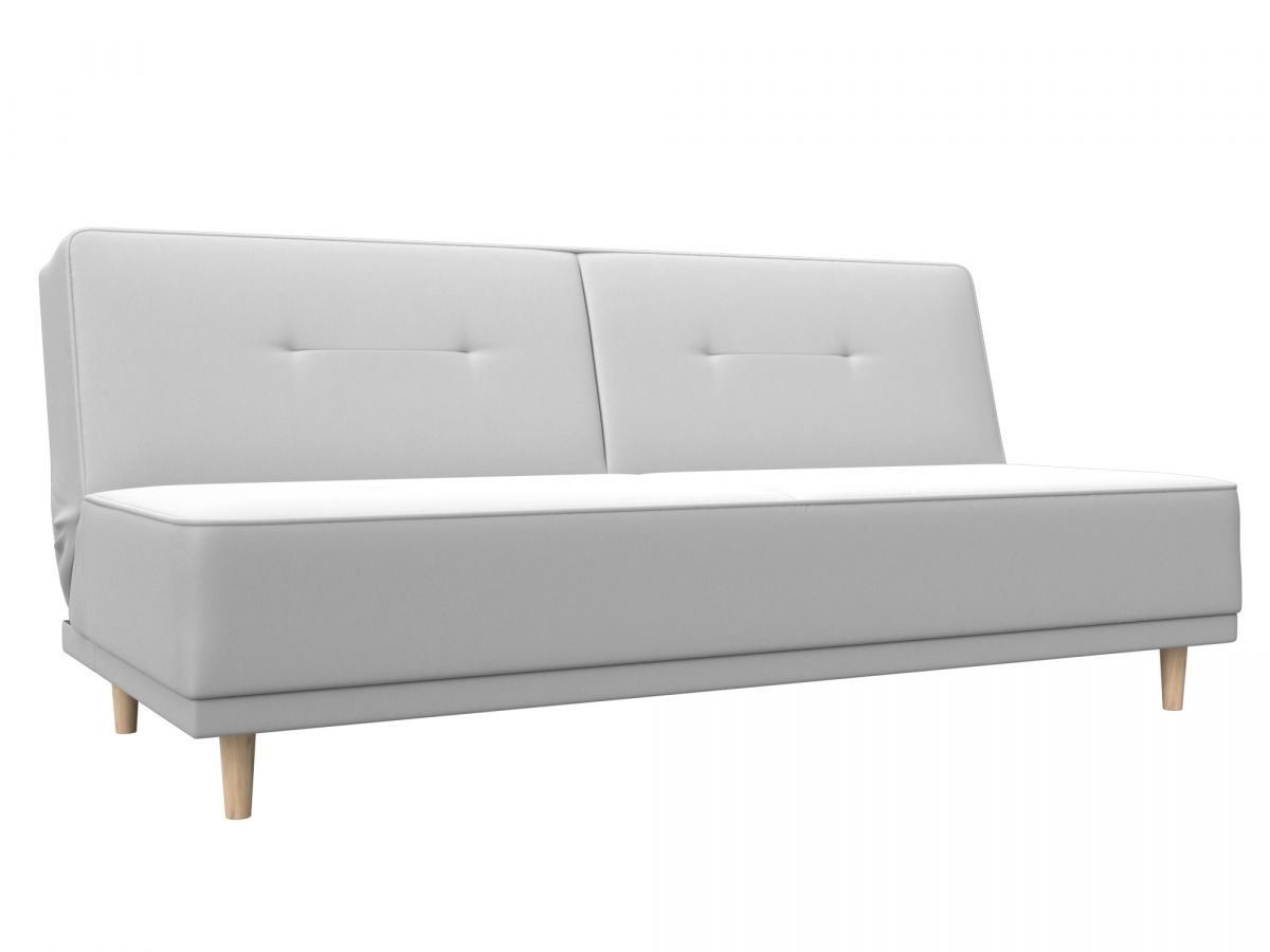 127169 Диван-книжка Портленд | экокожа | grifon 01 белый