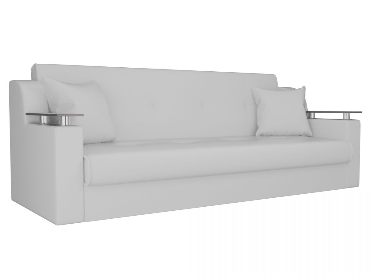 100630 Диван-книжка Сенатор | экокожа | белый