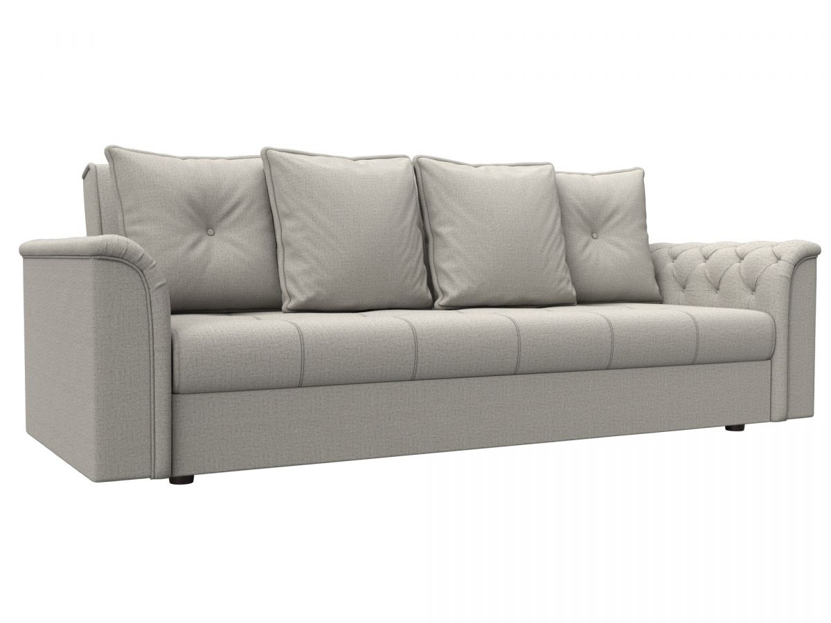 123019 Диван-книжка Сиеста | рогожка | амур бежевый