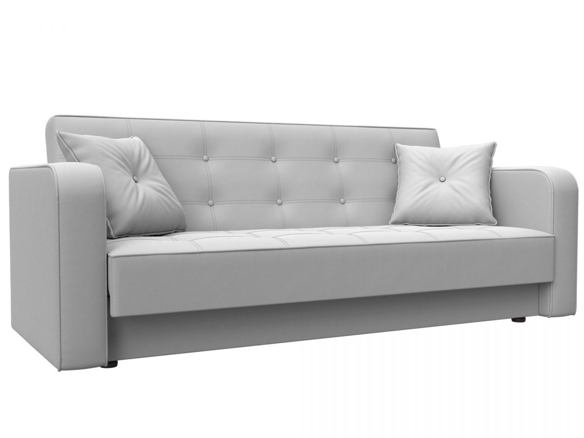 121790 Диван-книжка Тур | экокожа | белый