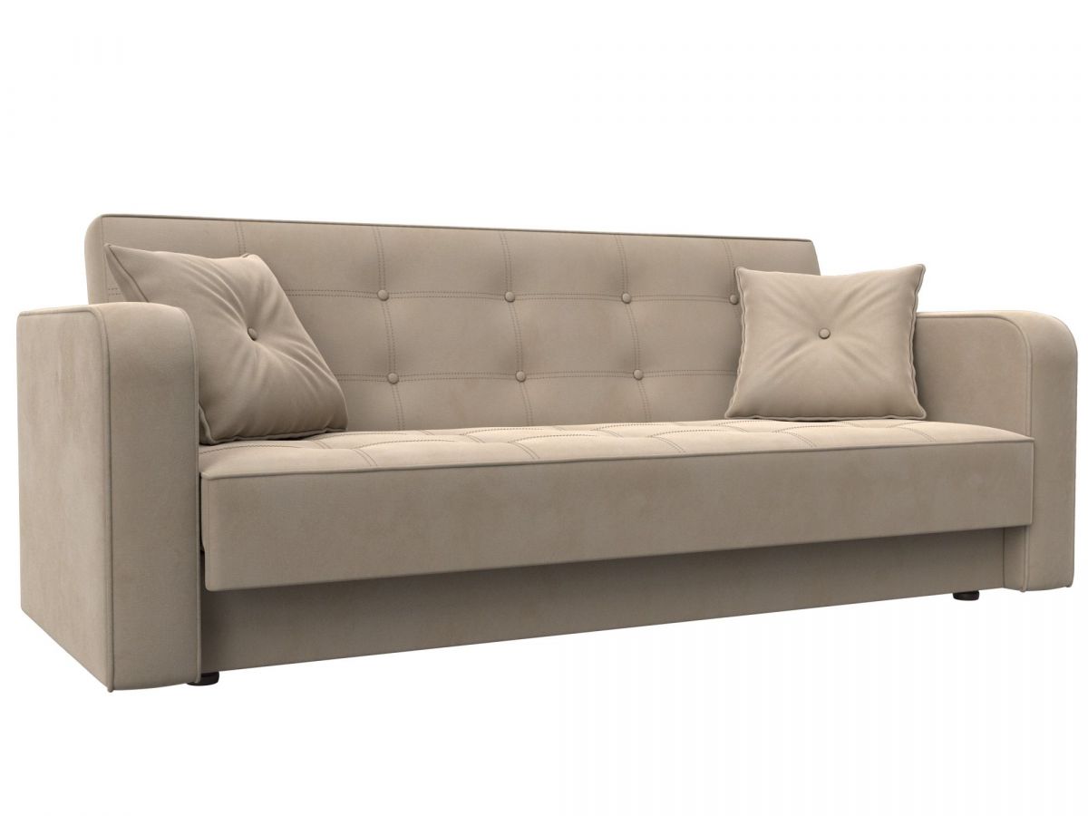 121774 Диван-книжка Тур | велюр | бежевый