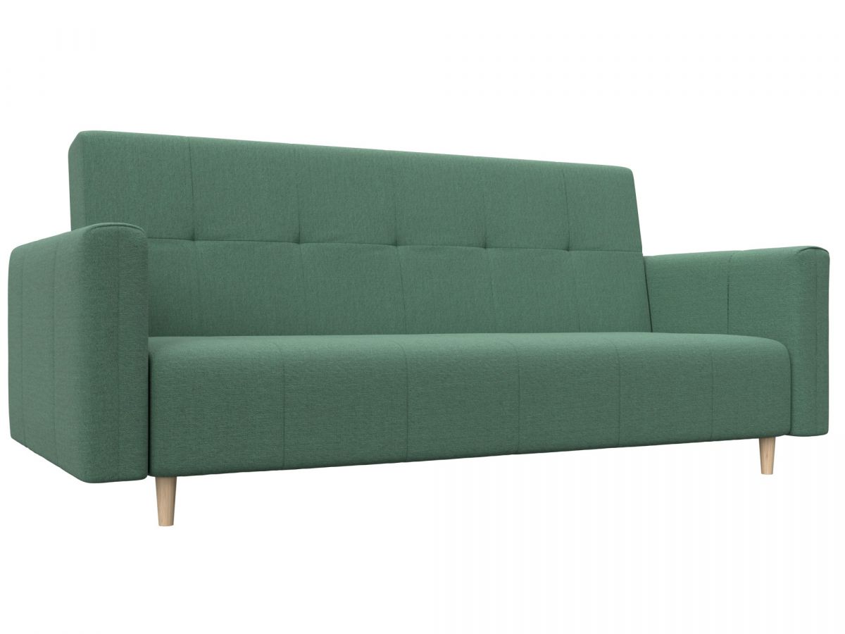 124971 Диван-книжка Вест | рогожка | амур зеленый