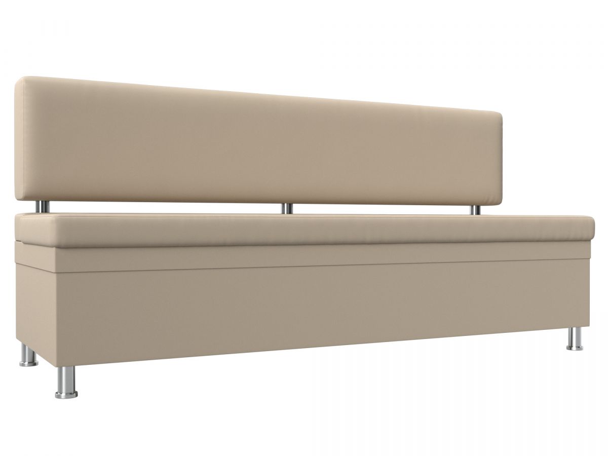 114508 Диван кухонный прямой Стайл | экокожа | бежевый