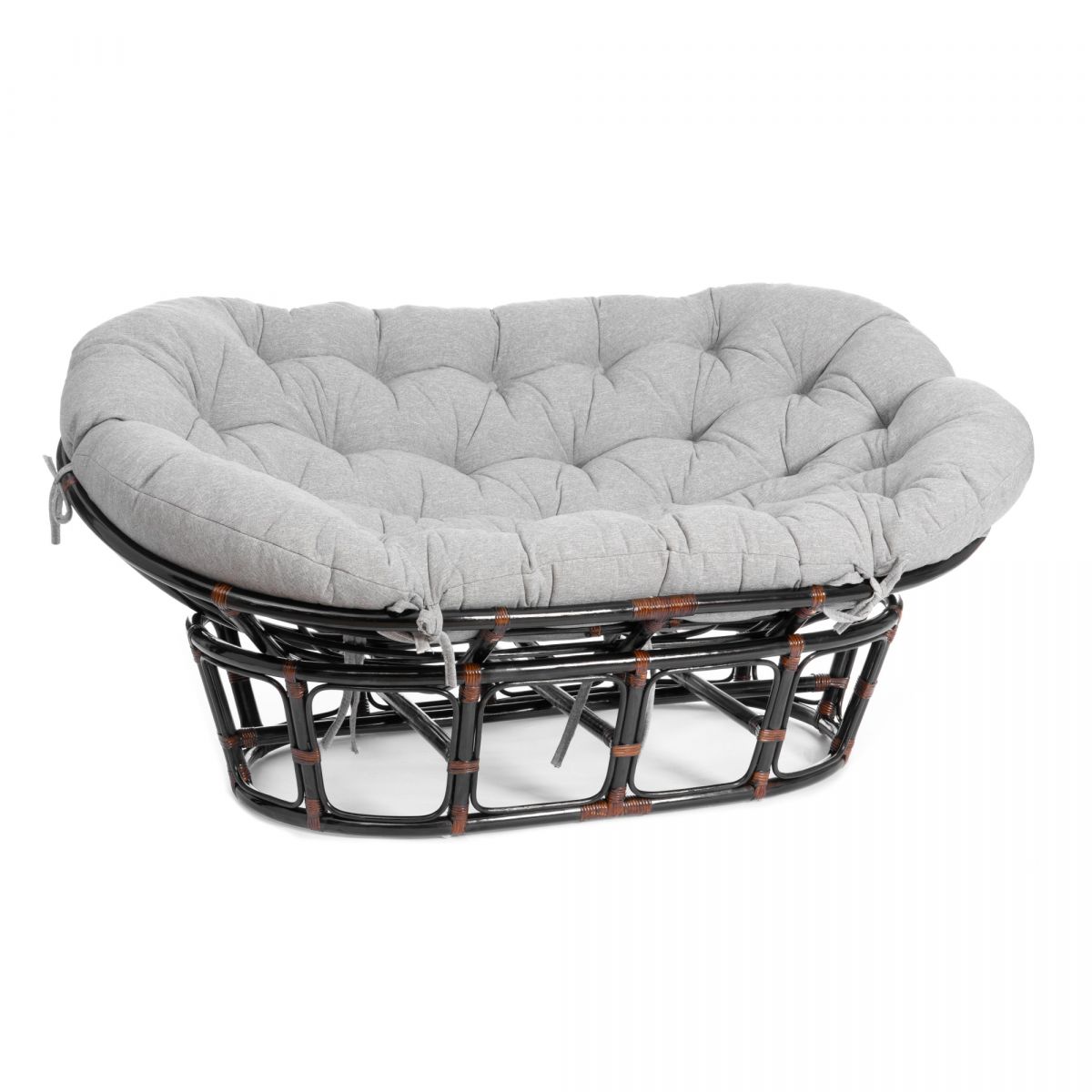 Диван MAMASAN-МАМАСАН 23-02 W -с подушкой- 169х102х80 см, Antique brown, матрац 182х119 см, ткань се