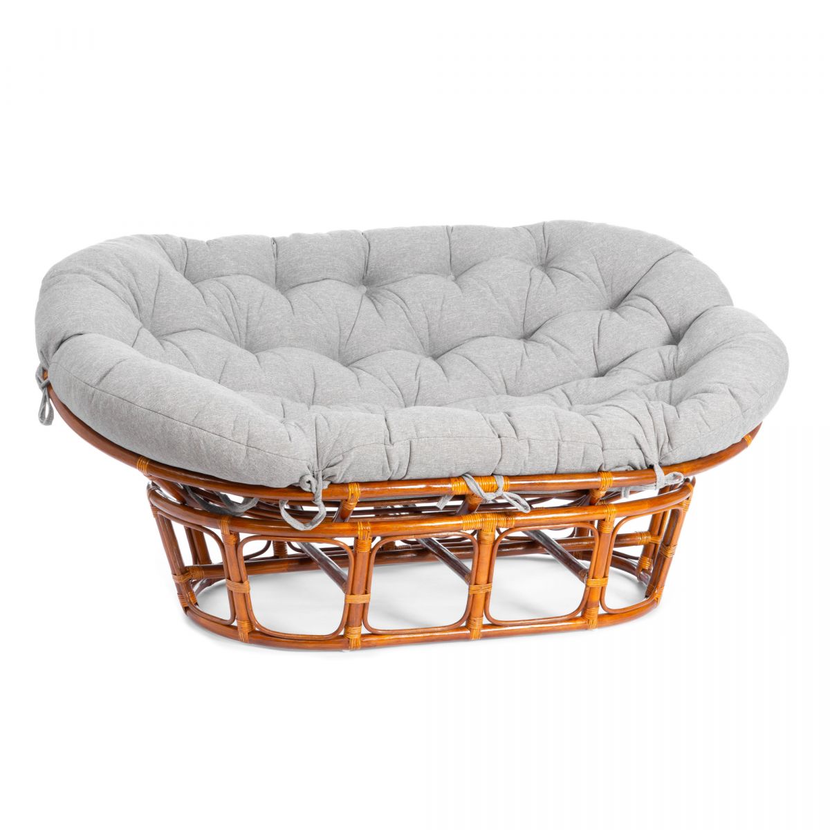 Диван MAMASAN-МАМАСАН 23-02 W -с подушкой- 169х102х80 см, Cognac (коньяк), матрац 182х119 см, ткань