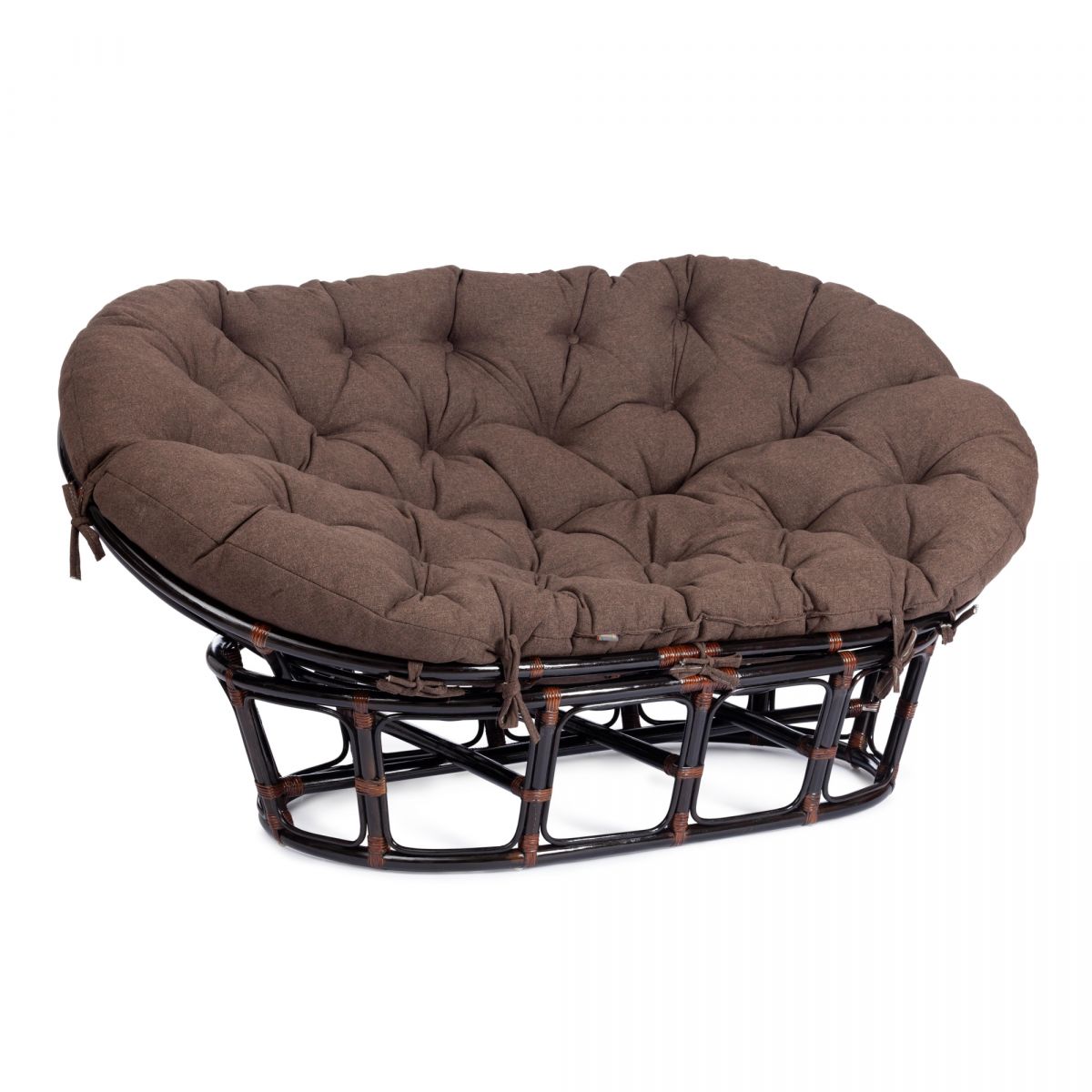 Диван MAMASAN-МАМАСАН 23-02 W -с подушкой- подушка 182х119 см, 169х102х80 см, Antique brown (античны