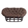 Диван MAMASAN-МАМАСАН 23-02 W -с подушкой- подушка 182х119 см, 169х102х80 см, Antique brown (античны - 3