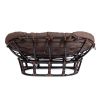 Диван MAMASAN-МАМАСАН 23-02 W -с подушкой- подушка 182х119 см, 169х102х80 см, Antique brown (античны - 4